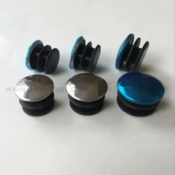 Dia 16mm 20mm 22mm 25mm 40mm 50mm 60mm Round Tube Pipe Inserts Plugs Blanking End Caps Furniture Leg Hole Cover Stainless Steel