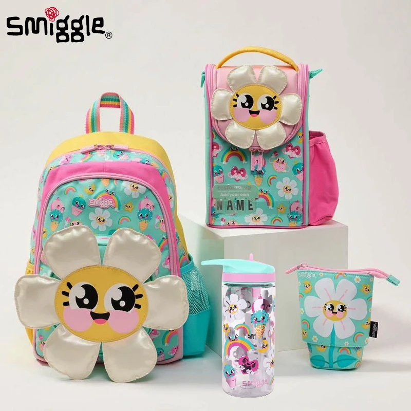 Genuine Australia Smiggle Children Study Stationery Student School Bag Pencil Bag Wallet Water Cup Lunch Bag Anime Backpack Gift