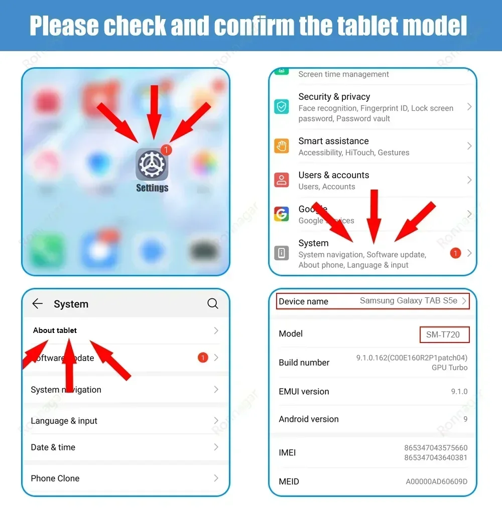 Étui pour Samsung Galaxy Tab A9 Plus 11 "2023 SM-X210/X216/X218 Étui pour tablette magnétique pliable Smart Cover pour Samsung Tab A9 +
