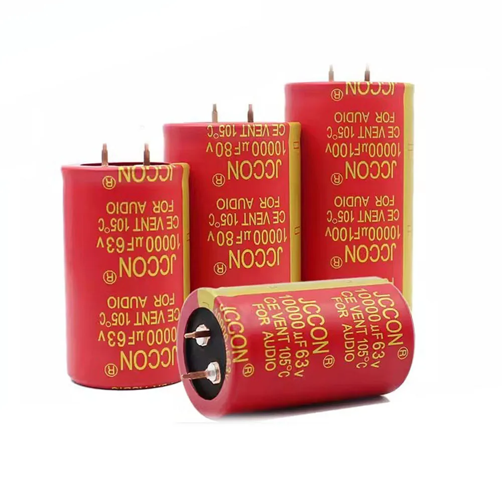 

2pcs 63V/80V/100V 10000uf JCCON Audio Amplifier Filter Capacitors