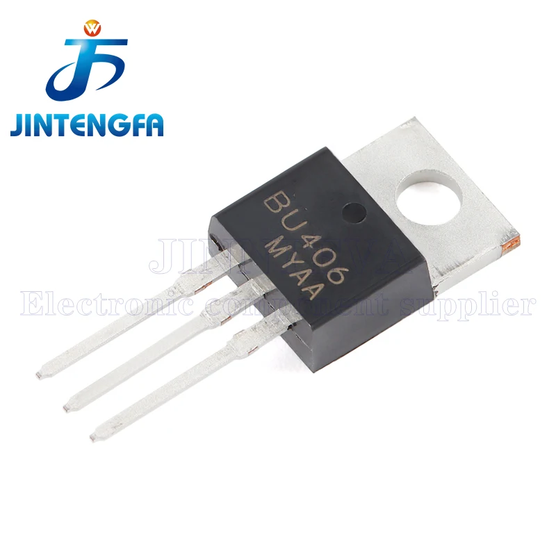 10PCS BU406 TO220 NPN 200V 7A DIP SWITCHING TRANSISTOR Humidifier Triode