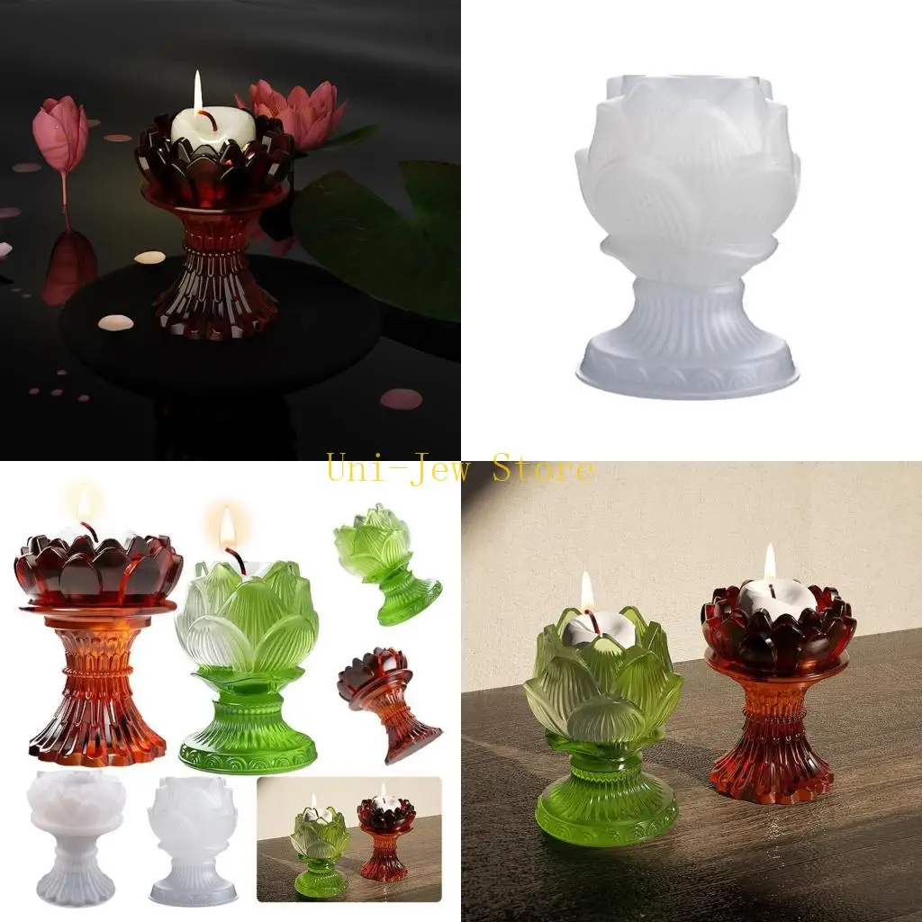 

40GB Holder Mold for DIY Candlestick Jewelry Tray Wedding Home Table Decor