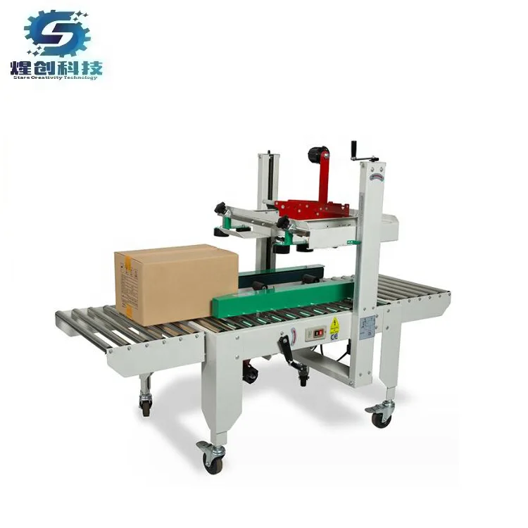 

Semi Automatic Manual Carton Case Sealer Taper Machine Carton Top and Bottom Tape Sealing Machine for Sale