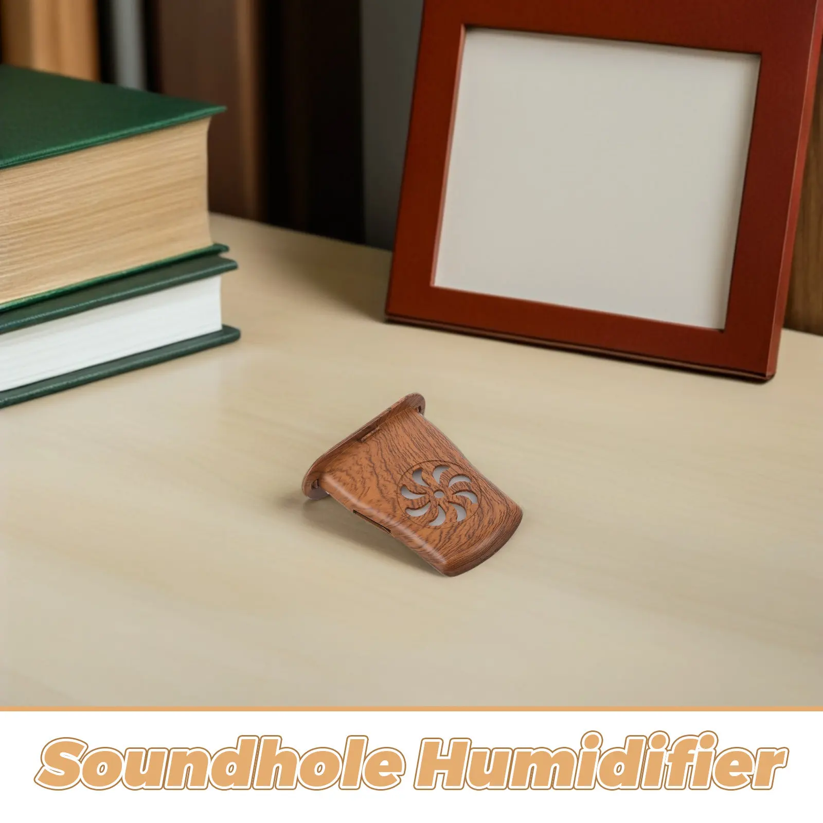 2Pcs Guitar Soundhole Humidifier Acoustic Classical Guitar Moisture Control Instrument Care Tool Prevent Warping Hygrometer