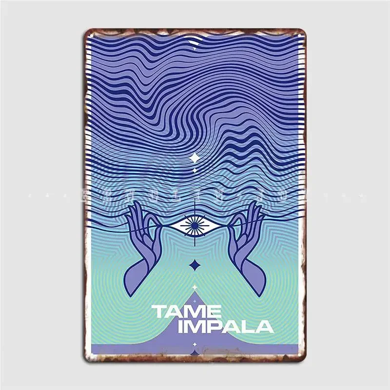 Tame Eye Beauty Metal Sign Cinema Kitchen Garage Club Customize Plaques Tin Sign Poster