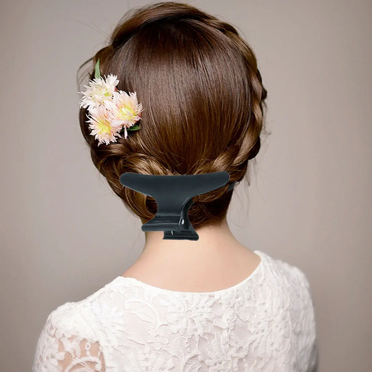 24Pcs Plastic Clamps Hair Clips Non-Slip Flexible Teeth Strong Hinge Multicolor Styling Claw Suitable for Thick Thin Curly
