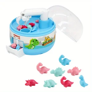 آلة صيد الديناصورات الصغيرة Gacha ، دمية الضغط ، لعبة تفاعلية الأب والابن ، الأطفال أفضل 8 آلات Gacha مفروشات - No4