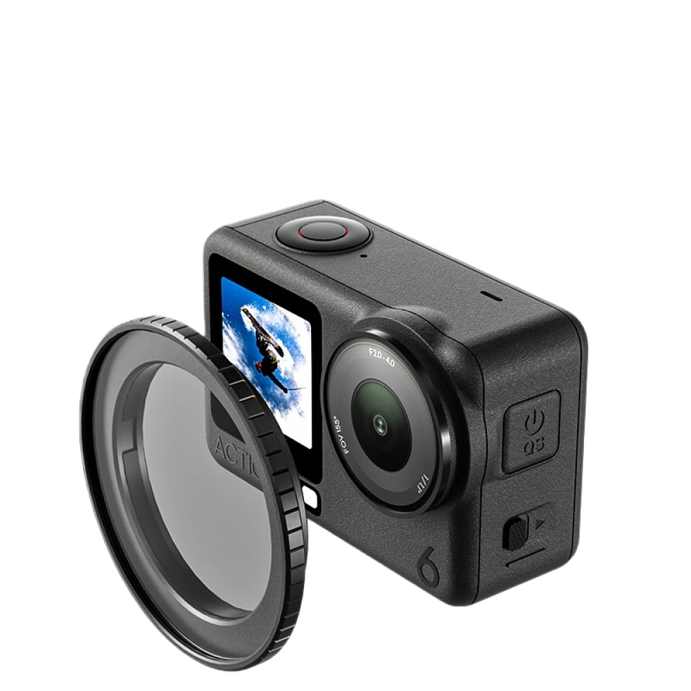 Marco de anillo adaptador de filtro de lente de 49mm para DJI Osmo Action 6, accesorios de soporte de filtro de cámara para cámaras de acción