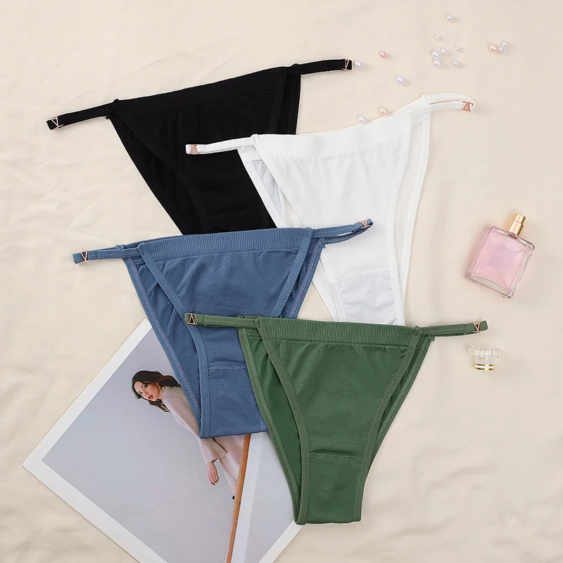 Women Panties Comfort Briefs Female Thong Underwear Underpants Sexy Lingerie Pantys New