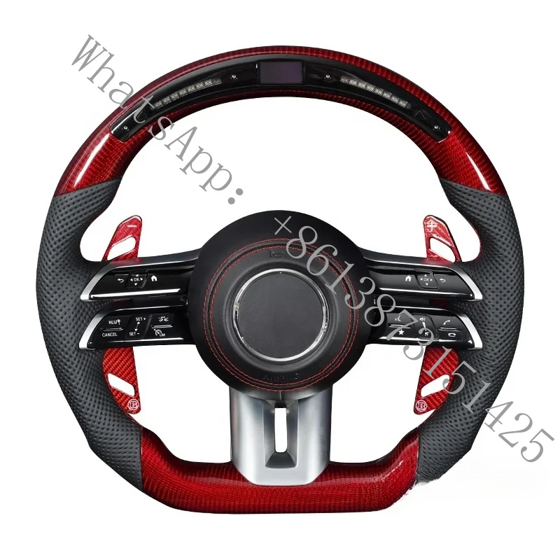 

Подходит для C217, W211, W212, W221, W222, S63, C63, GLA45, C43, SLC, W204, W205, CLA, GLA 45 класса, руль из карбона.