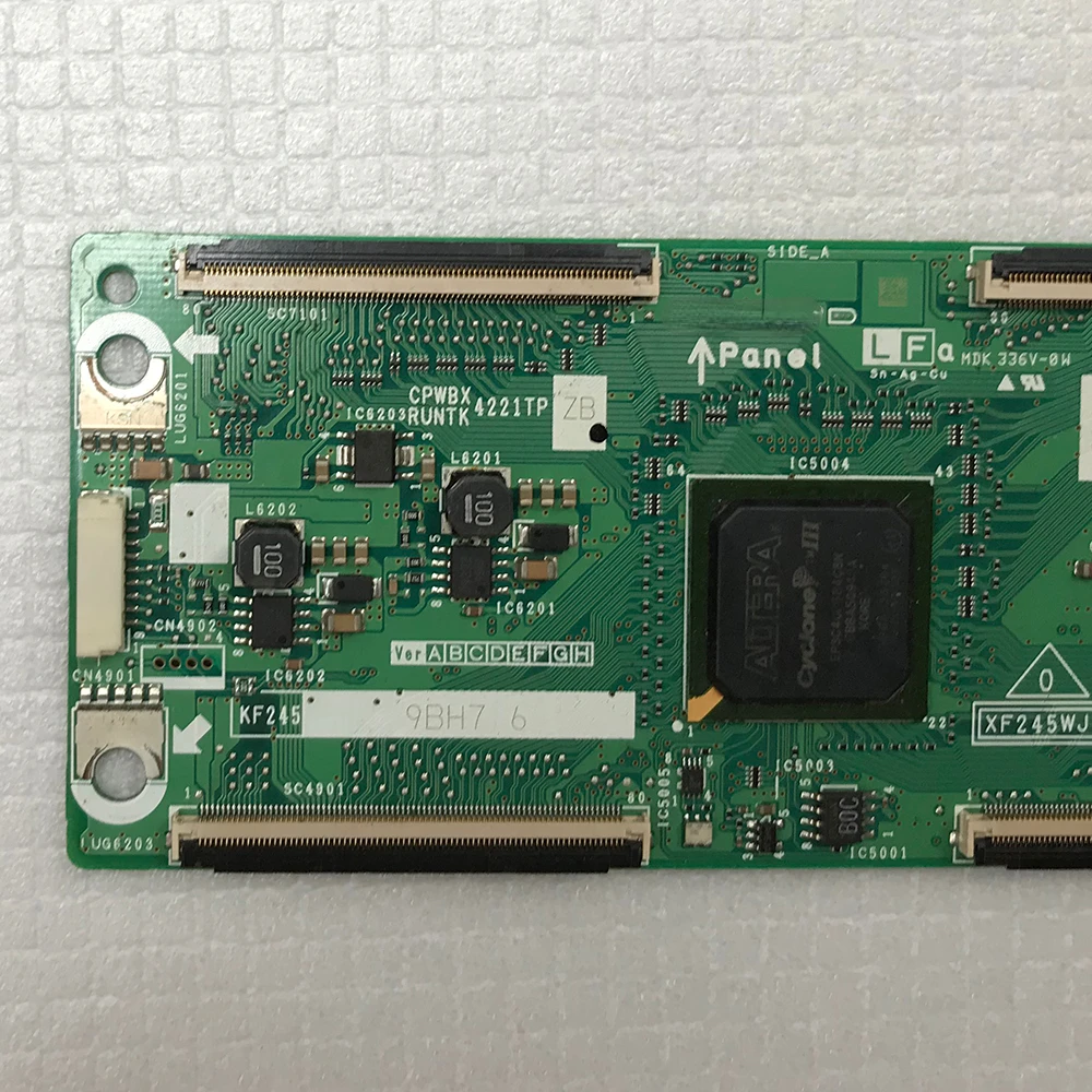 CPWBX RUNTK 4221TP ZB ZE for TV LCD-60LX710DA LCD-60E77A ... T-con Board Display Card for TV CPWBXRUNTK T Con Board