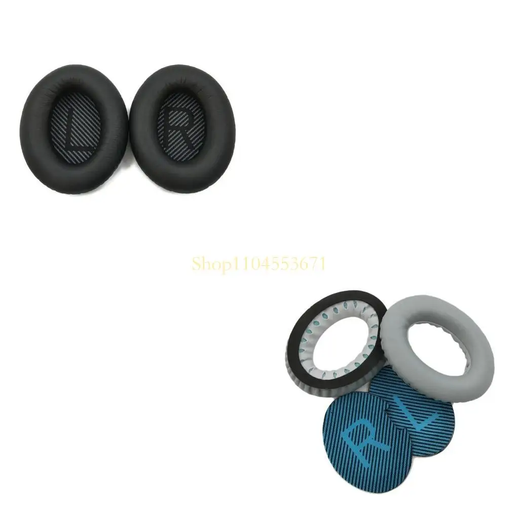Best Seller Protein Leather Earpads Cushion Cover Earcap for A2E QC15 QC25 Headset Ear Pad