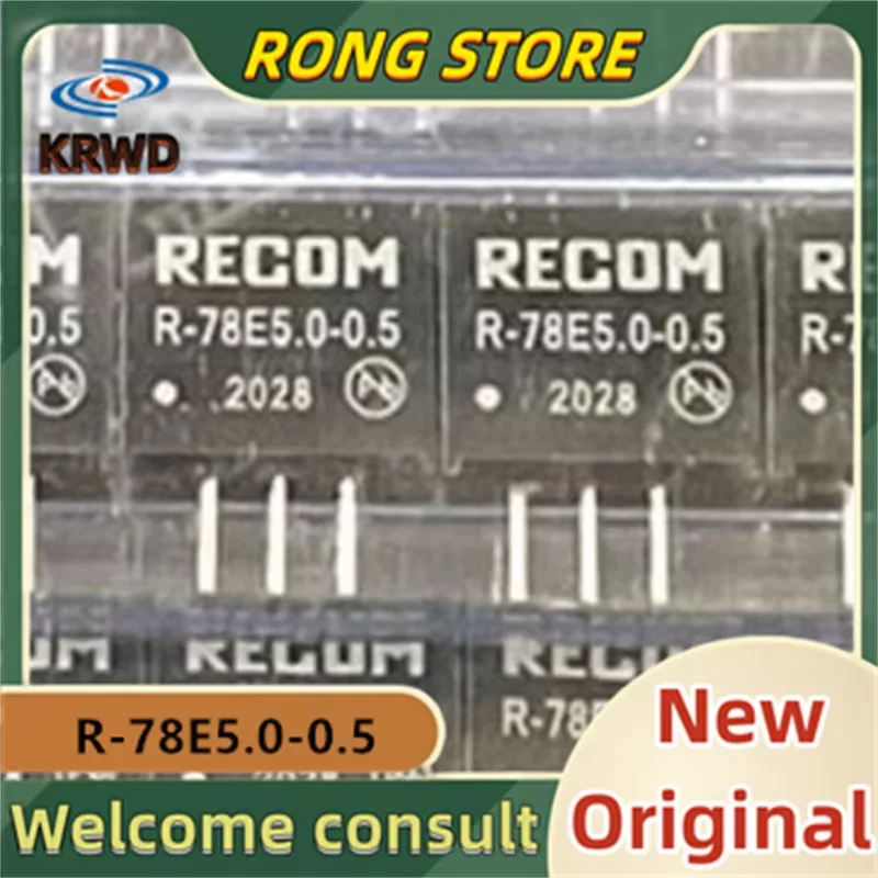 (5PCS)  New and Original Chip IC R-78E5.0-0.5 R-78E5.0 SIP