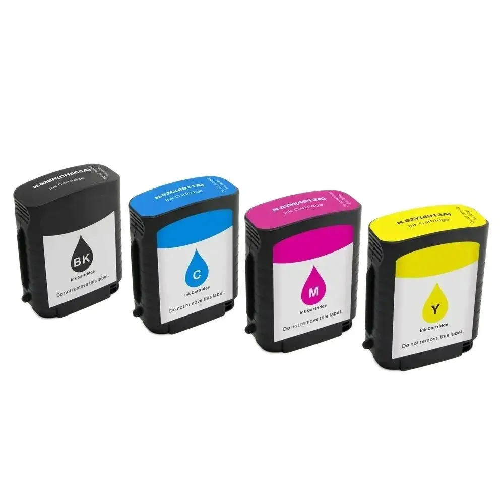 82 For HP82 Premium Color Compatible Inkjet Ink Cartridge for HP Designjet 10ps/20ps/120nr/50ps/ 111/500/500ps/500Plus Printer