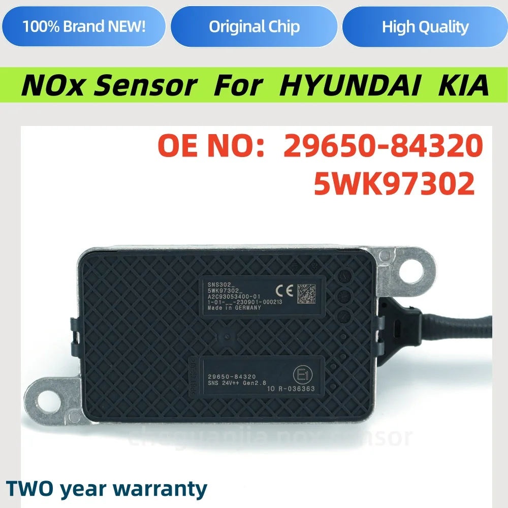 

Новый датчик оксида азота (NOx) 5WK97302 2965084320 29650-84320 5WK9 7302 для грузовиков Hyundai, 24В