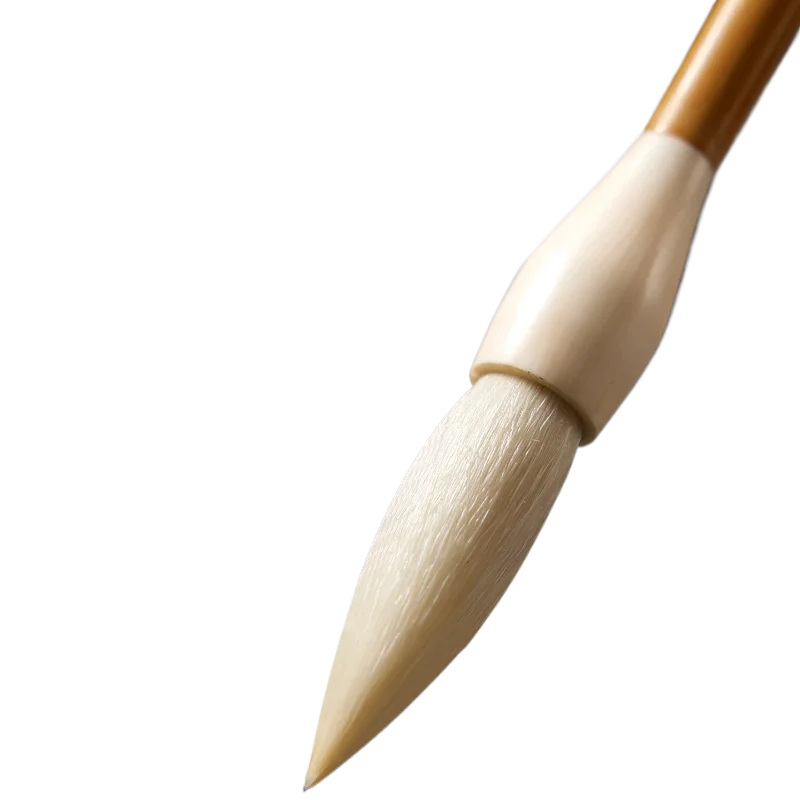 Chinese Calligraphy Brush Long-pointed Woolen Hair Seal Script Writing Practice Copying Models for Beginners Huzhou Brush Pens