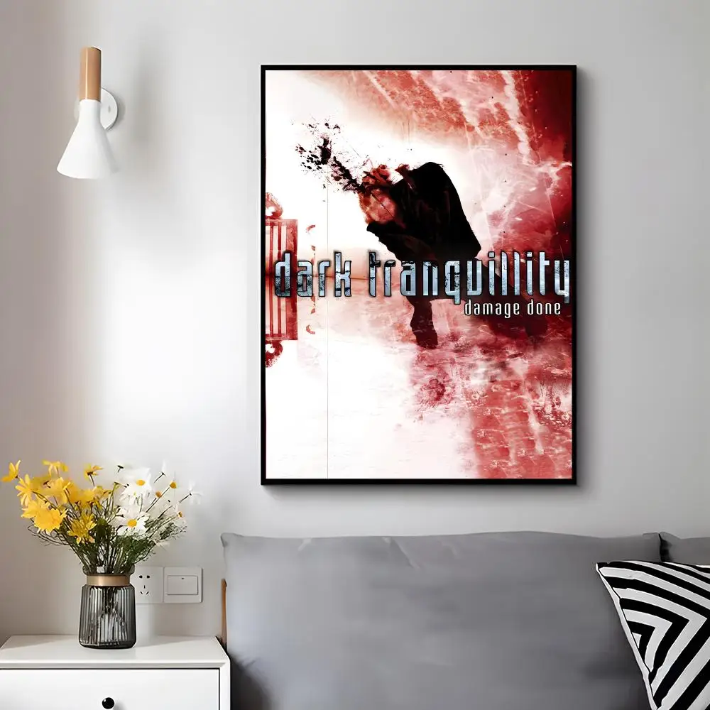 Melodic Death Metal Band D-dark Tranquillity Poster Trendy Aesthetic Wall Decor for Dorm & Bedroom