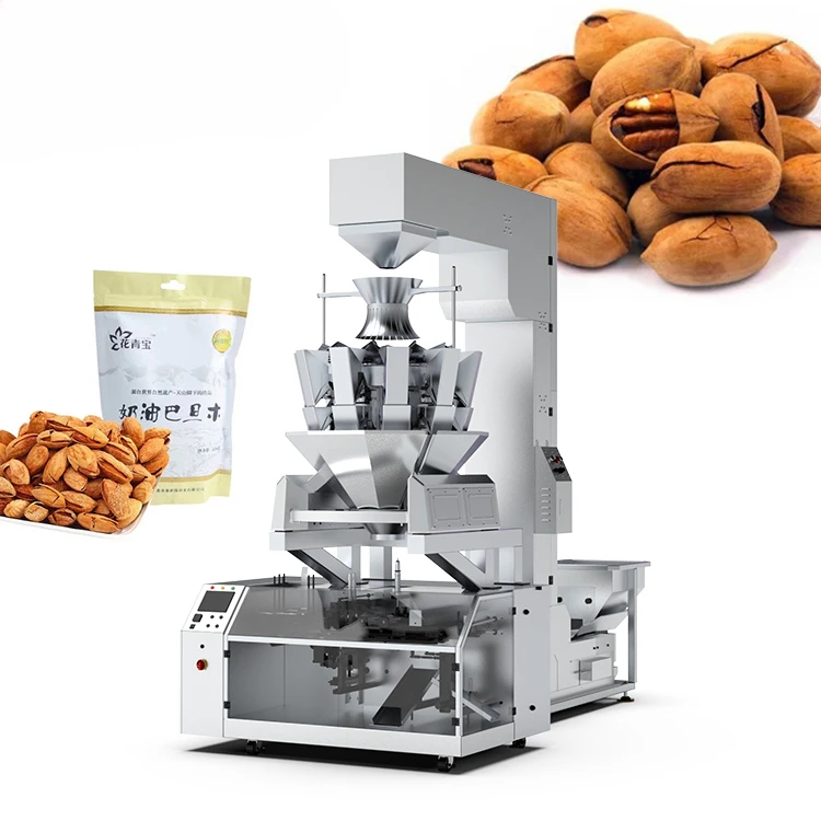 Plastic Premade Bag Pouch Packaging Pet Food Machine Pack Dry Fruit Doypack Automatic Filling Multi-Function Packing Machines