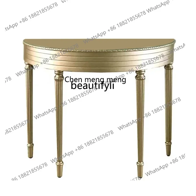

X Light luxury porch table rack table porch table modern corridor cabinet entrance porch cabinet decorativeQ
