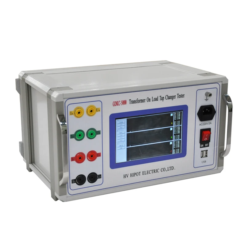 HVHIPOT Portable Transformer On Load Tap Changer Tester GDKC-5000