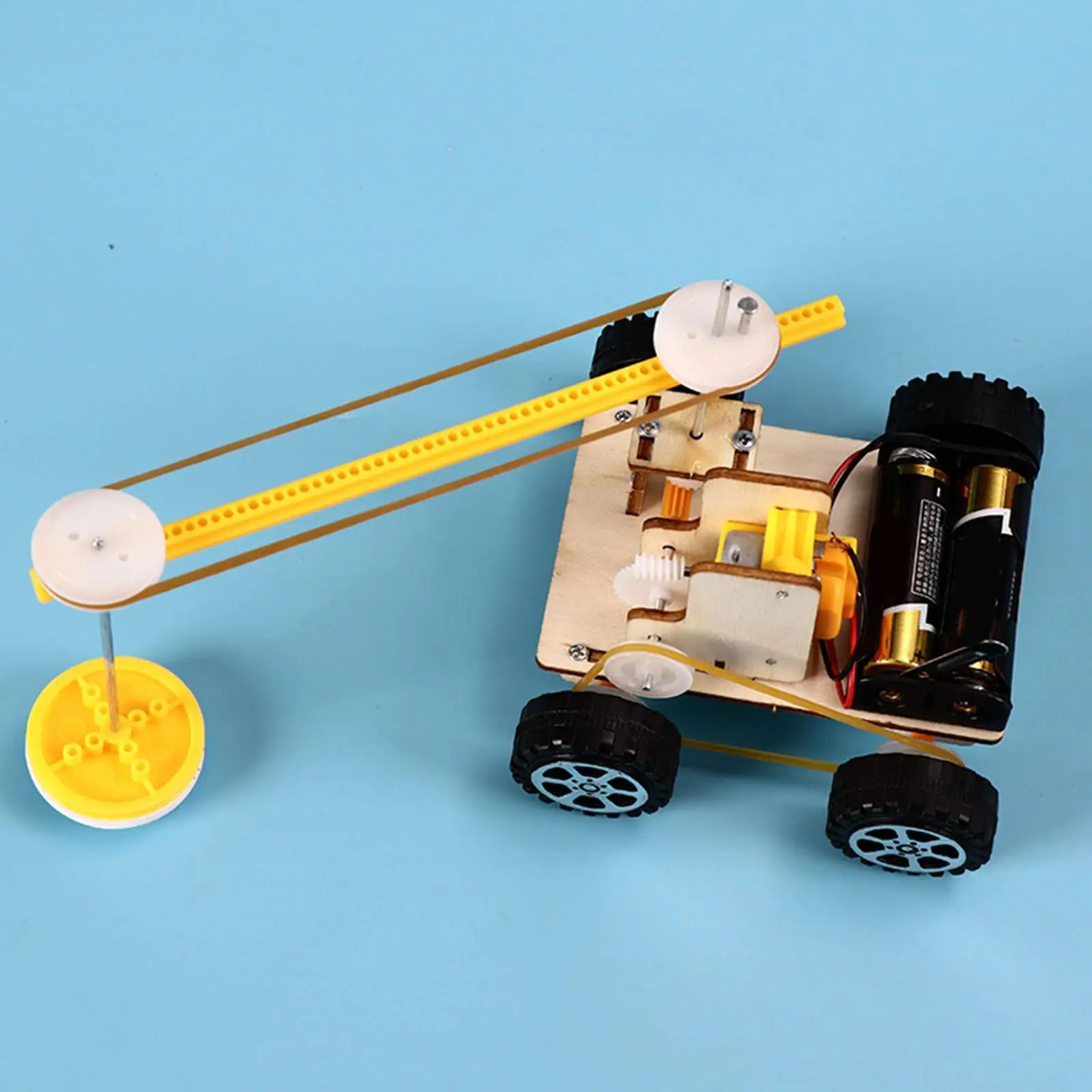 Hand Crafts DIY Science Experiment Model Kit School Project Car Cleaning Floor