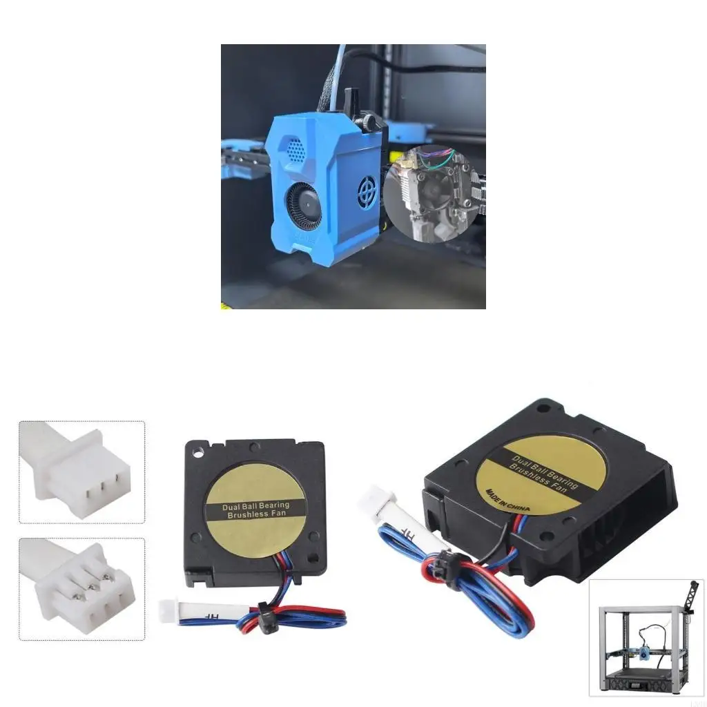 

SV08 3010 24V вентилятор с двойным шариком.