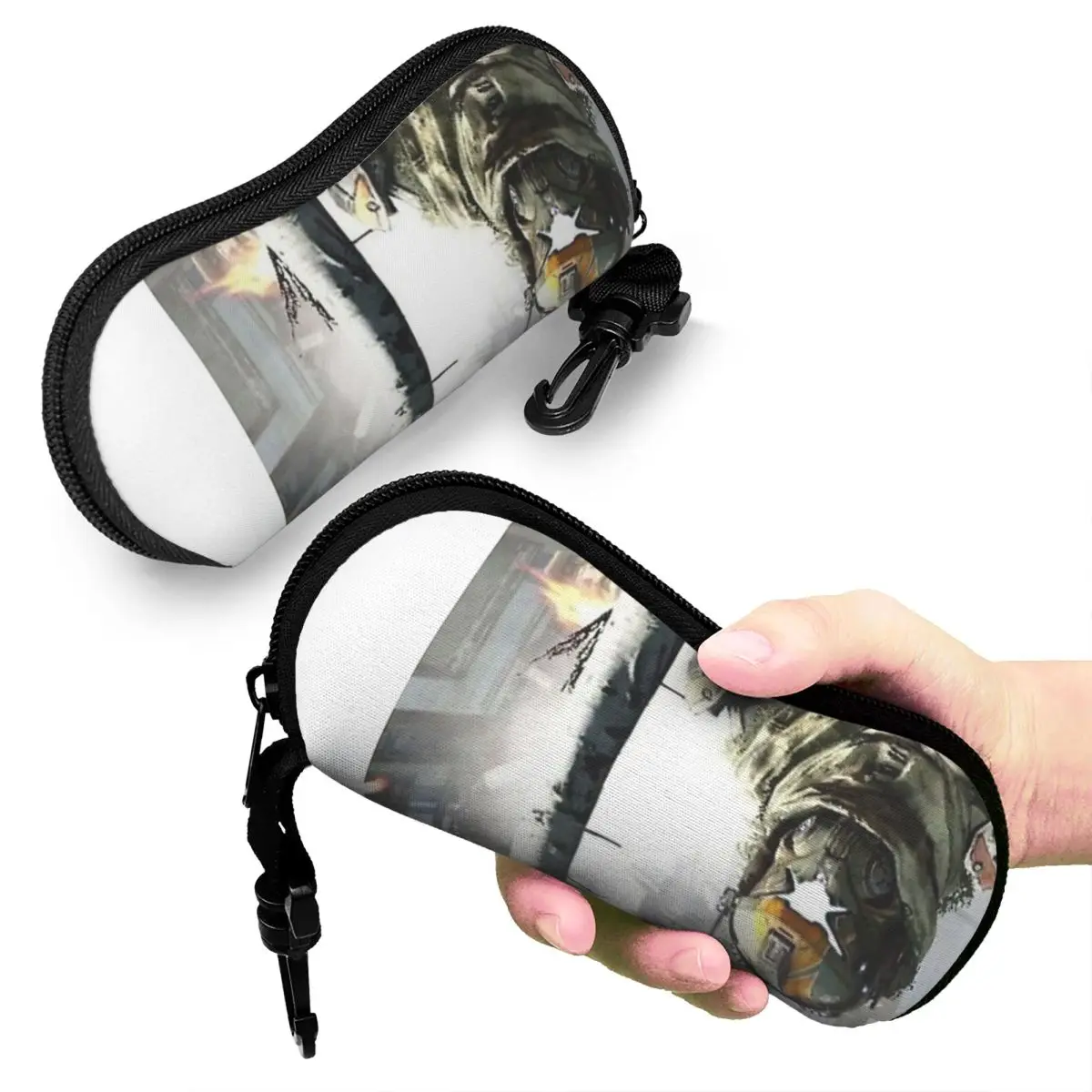 

Titanfall 2, чехол для очков для шлема, защитная коробка для солнцезащитных очков, женская и мужская мягкая сумка для очков, сумка