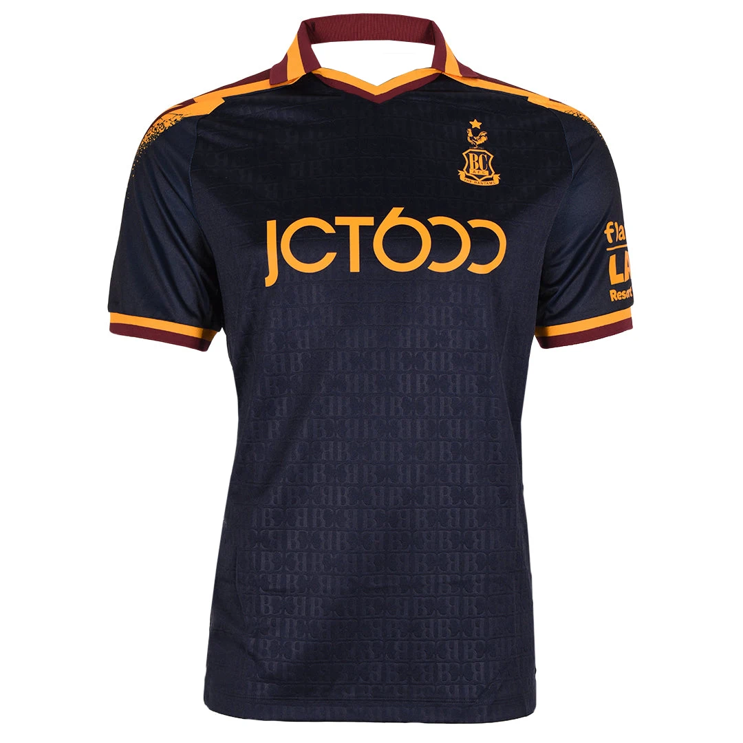 26_27 Bradford City Trainings-T-Shirt mit kurzen Ärmeln, 3D-Druck, lässiges, atmungsaktives und bequemes Familien-T-Shirt mit kurzen Ärmeln – Detail 5
