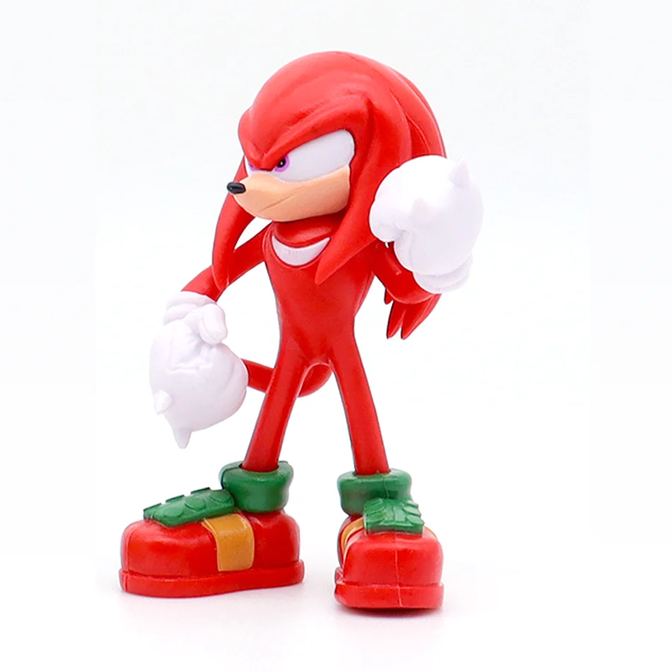 8 Style Hot Selling Sonics Film and Television PVC Character Toy Hedgehog Shadow Tail Figure Model Dolls Children Animal Toys