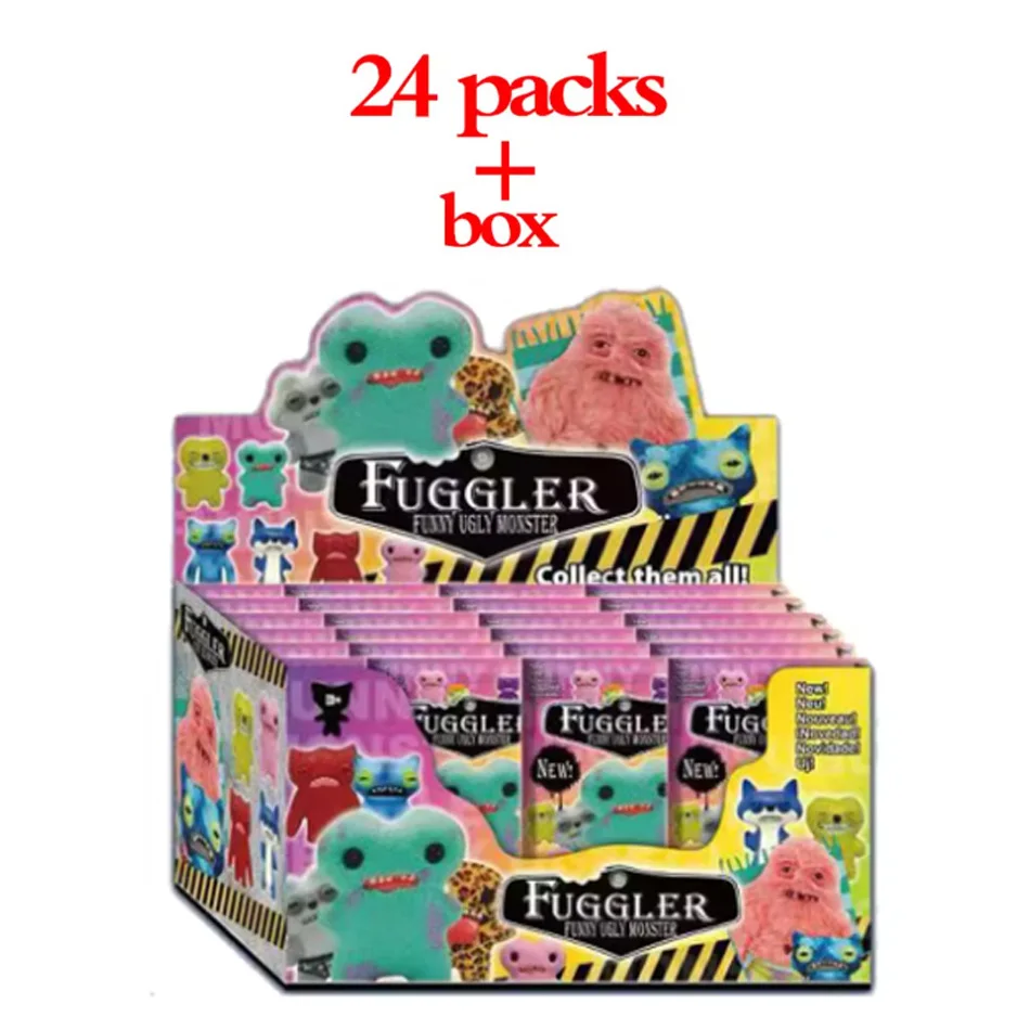 Fuggler 블라인드 박스 치아 인형 괴물 추악한 귀여운 괴물 재미 있은 인형 발렌타인 데이 사랑 괴물 휴일 생일 선물 장식