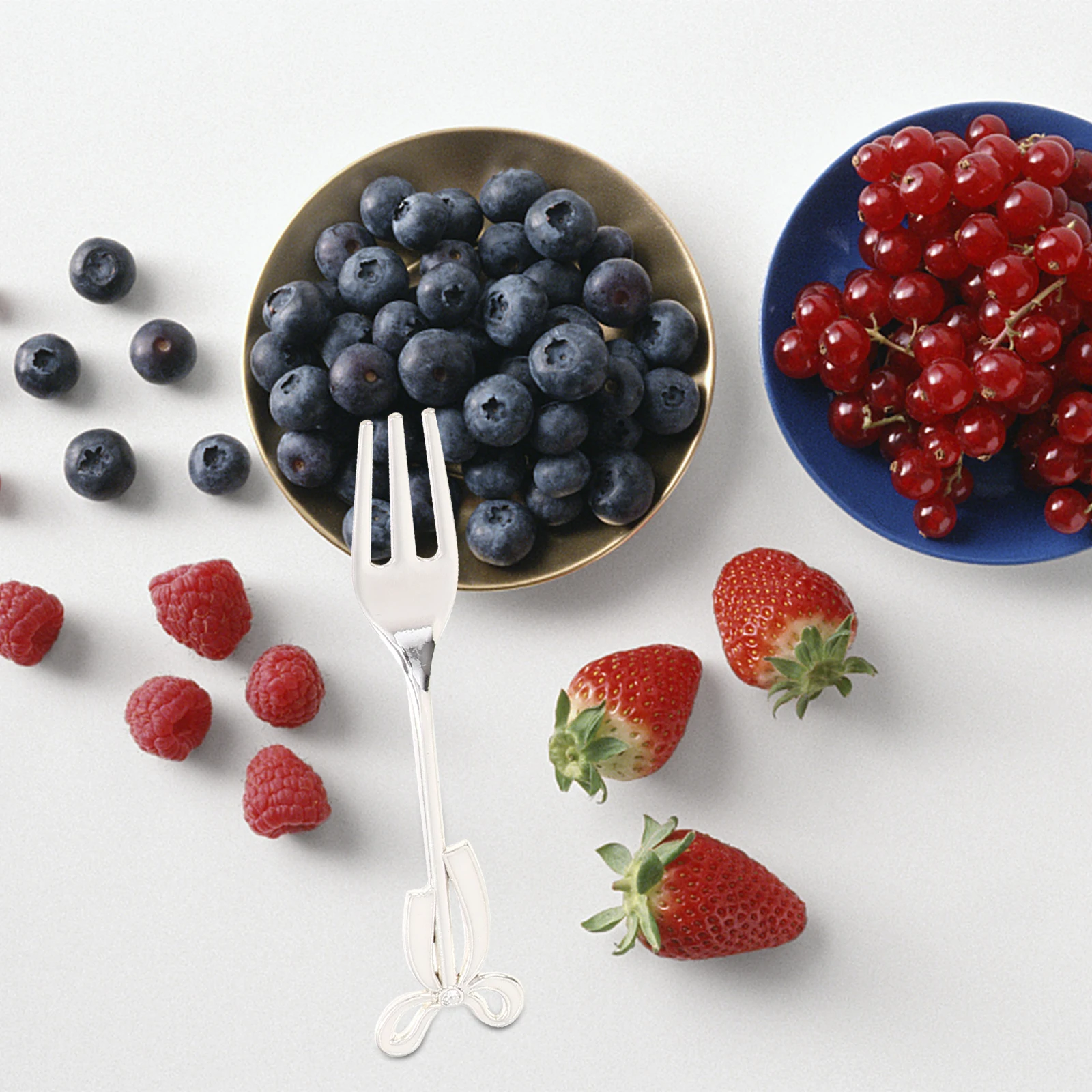 

Swan Dessert Fork Set Zinc Alloy Fruit Snacks Appetizer Safe Ergonomic Kitchen Bar Tools Parties Gatherings