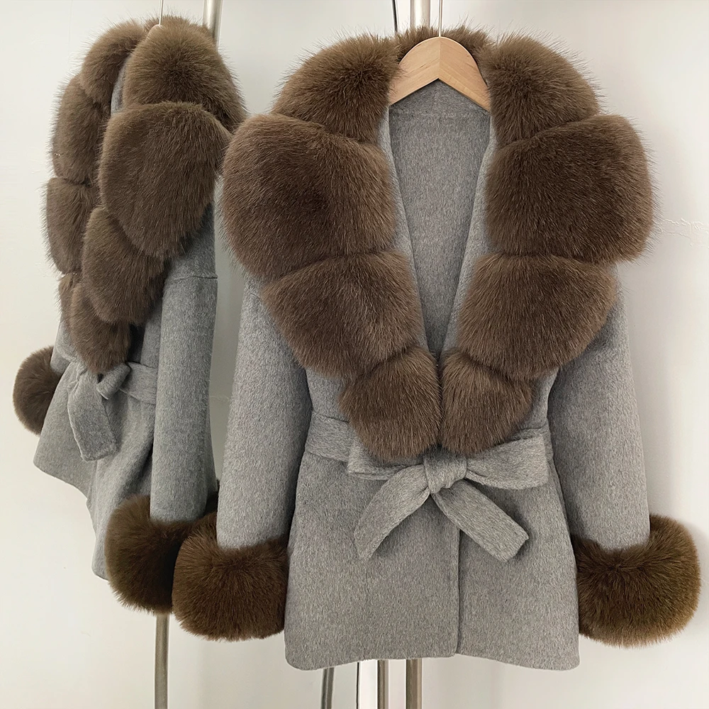 Faux Fur Jacket New in Coats & Jackets Korean Reviews Many Clothes Outer Fashion Winter Woman 2025 Luxury Fur Collar Overcoat