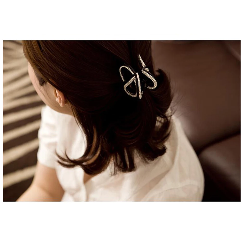 

2pcs Claw Clip Large Clamp For Women Girls Simple Non-Slip Fashionable Water Resistant Shower Hair Accessory Stylish