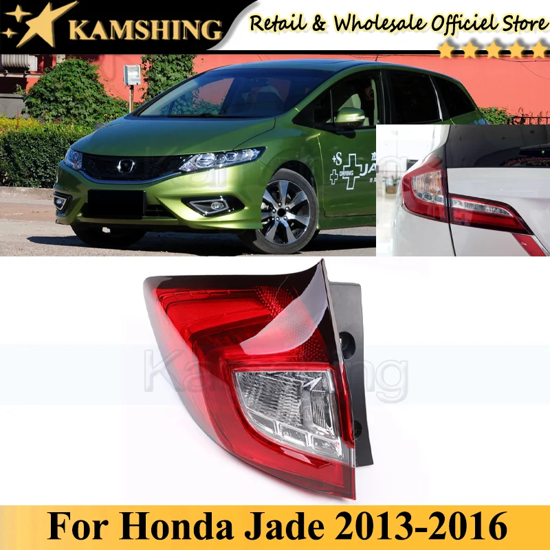 

Kamshing Outer For Honda Jade 2013 2014 2015 2016 Rear Tail light lamp Taillights taillamps Brake Light