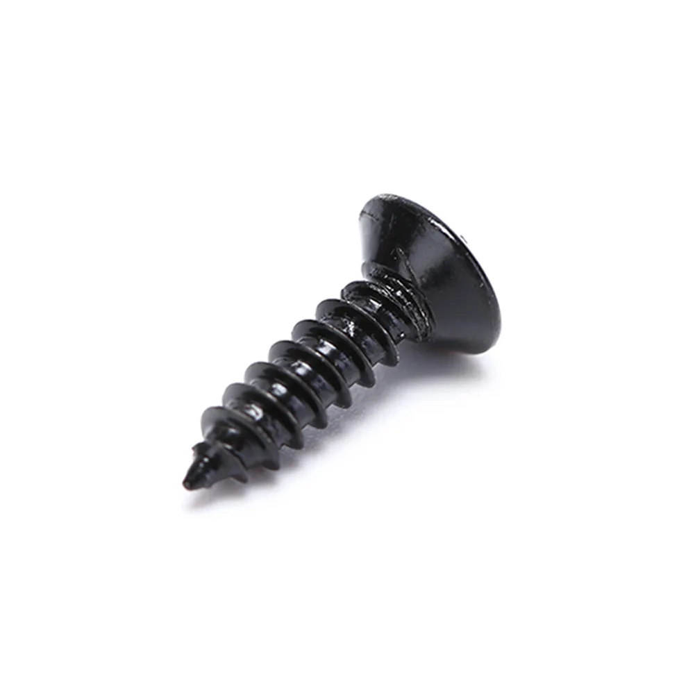 100Pc Guitar Pickguard Screws 3x12mm For TL Electric Guitars Accessory Scratch Cover Back Plates Installation Fixing Screw