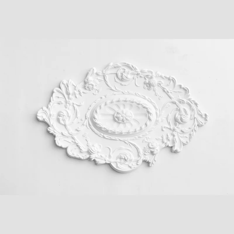 JM7060 PU Wall Carvings & European Ceiling Medallions, French Ceiling Decoration