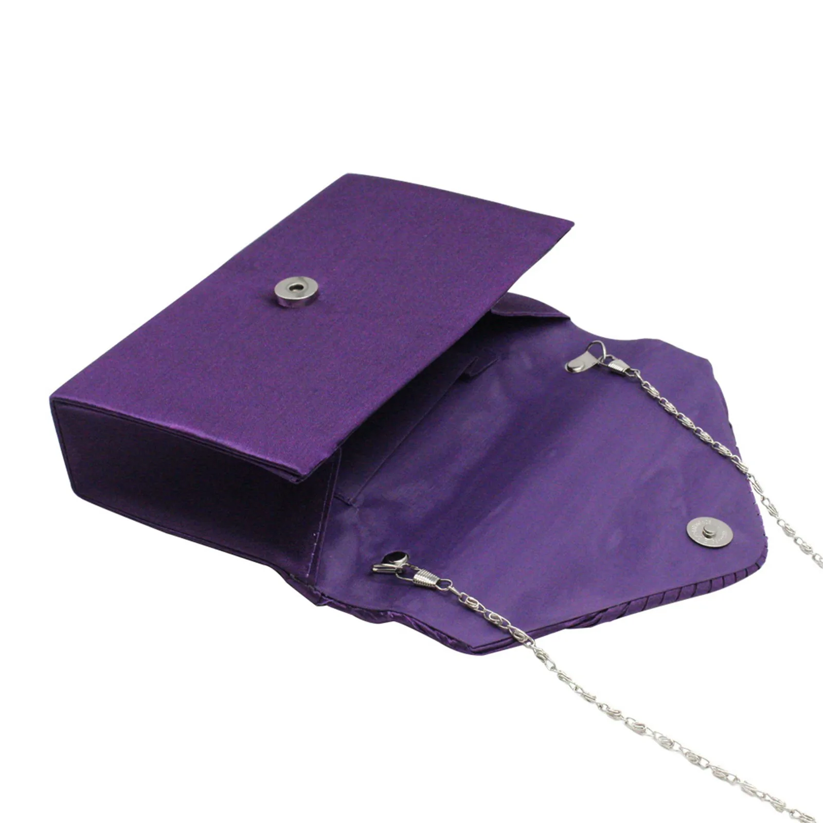 Women's Fashion Elegant Ribbon Diamond Clutch Evening Prom Handbag Light Luxury Single Room Bag For Party Wedding Nightclub image 4