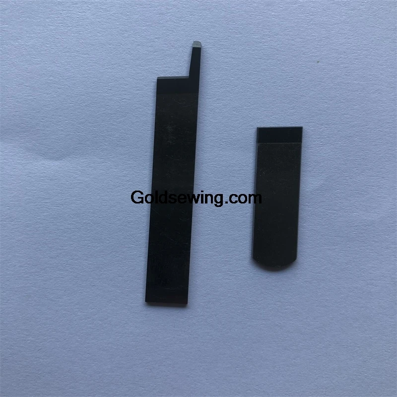 10PCS 68121K 68184K 68184KW Blade Strong H Upper Lower Knife Wide Tungsten Steel Cutter for Yamato FD-62 Four-Pin Six-Thread