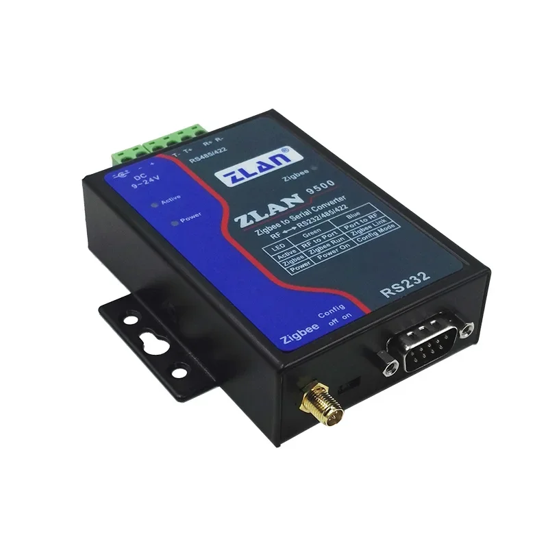 Zigbee-Wireless Industrial Gateway, Tecnologia mais recente, RS232, 485/422, ZLAN9500