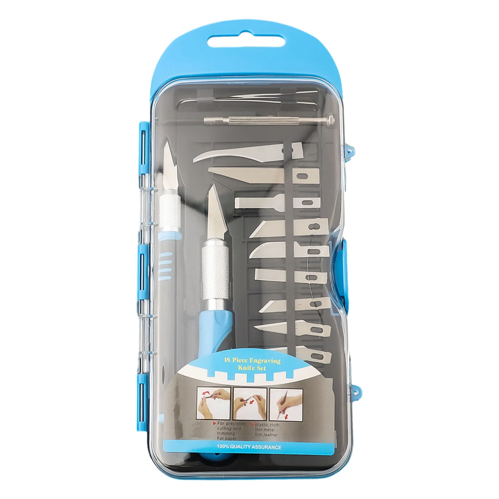 As Picture Show Craft Hobby Cutter Set Toys Marking On Each Blade Monitor Package Includes Quantity Screwdriver