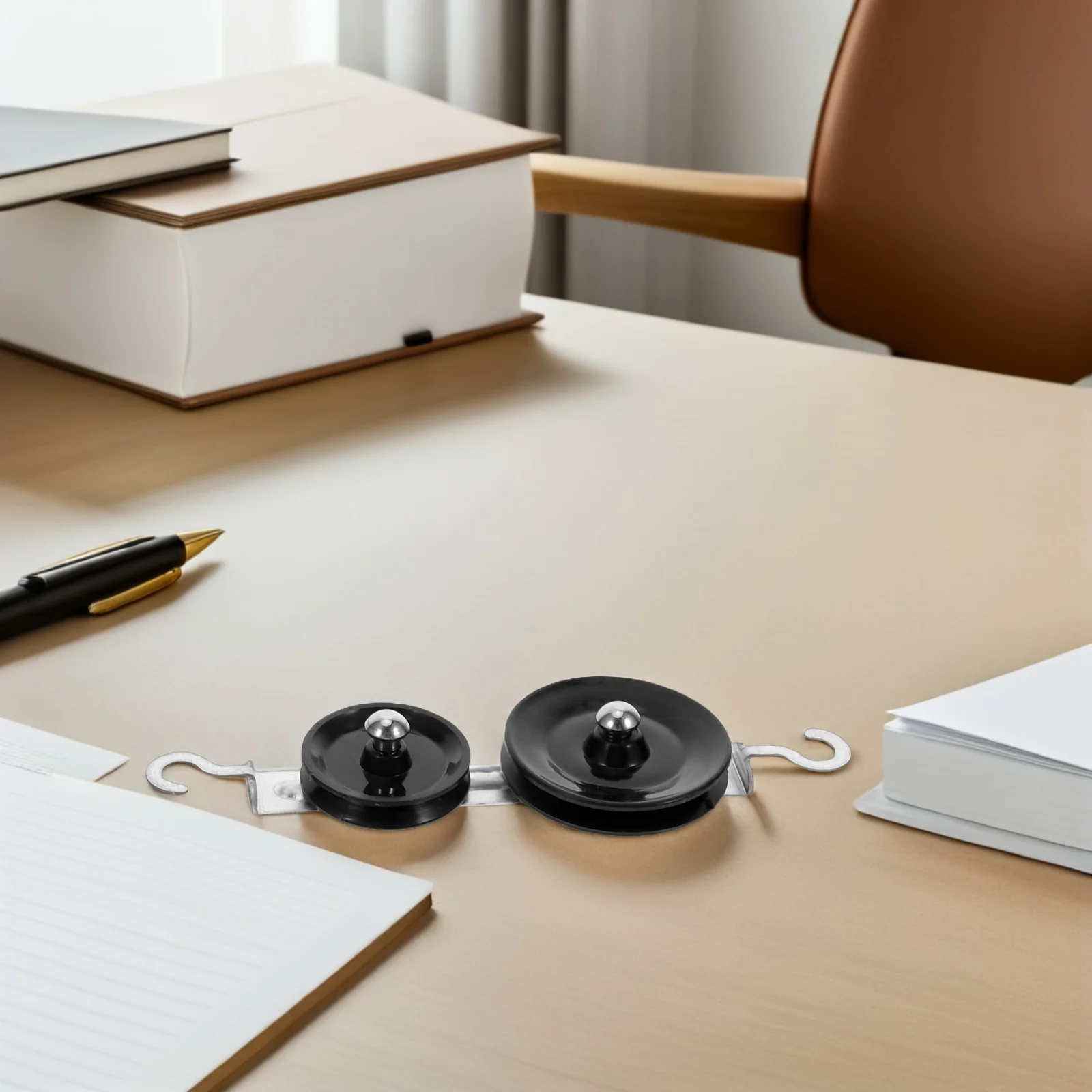 1 set 1 Set Laboratory Single Double Pulley Physics Education Tool Easy Assembly Sturdy Pulley Wheel Kit For Classroom Science