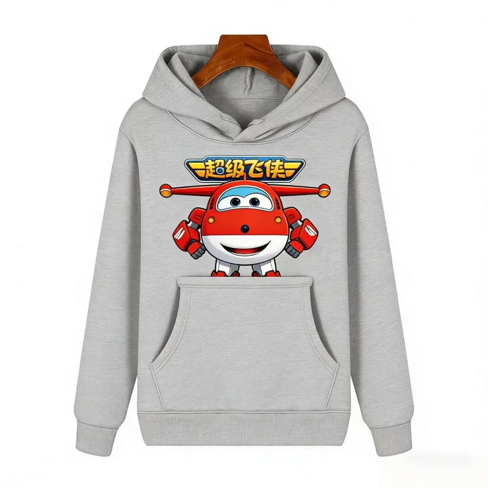 Disney Super Wings Ledi Cute Mini Hoodie Spring and Autumn Edition unisex casual hoodie