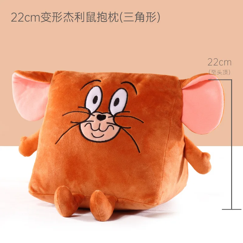 20-65cm Original Anime Tom und Jerry Plüschtier Transformation Kinderfilm-Serie Niedliches Cartoon-Stofftier Weiches Kissen Lustiges Geschenk – Detail 9