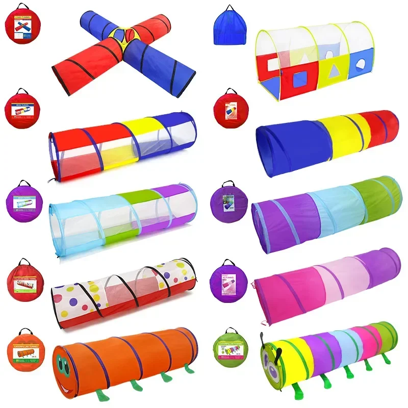 Convenient and Foldable Game Channel New Children's Crawling Tunnel Indoor Game Room Children's Outdoor Fun Interactive Toys