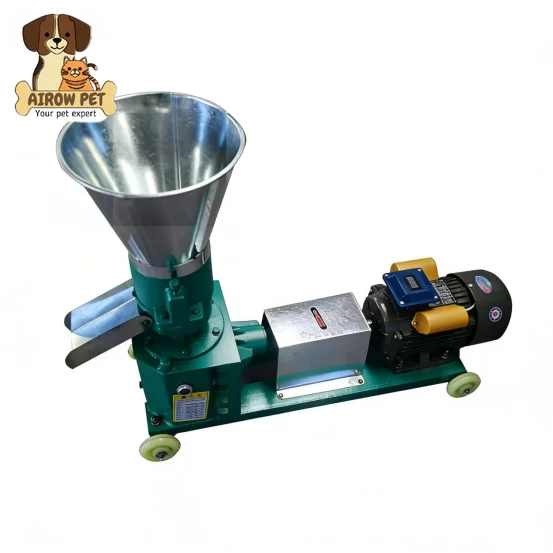 AIROW Livestock Feed Processing Machinery Farm Feed Pellet Machine for Chicken Duck Sheep Cattle Poultry