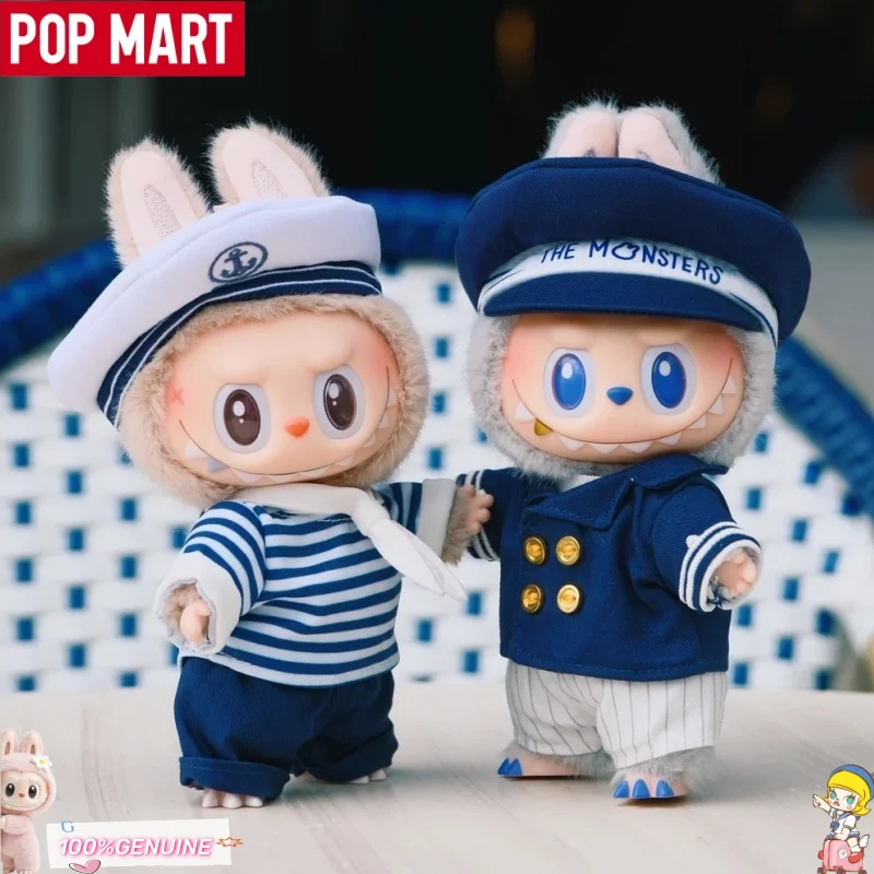 

POPMART Flying Labubu Series Sailor Captain Mermaid Labubu Vinyl Plush Pendant Doll Collectibles Home Decor Kdis Birthday Gift