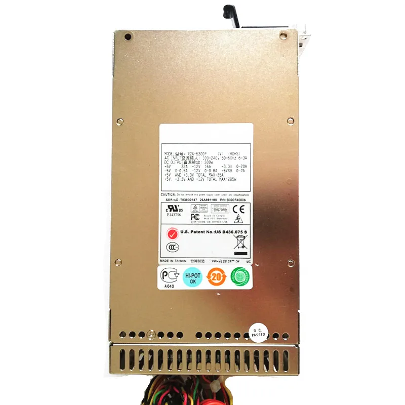 

R2A-6300P 1+1 Server Industrial Computer Equipment Redundant Power Supply R2A-6300P-R