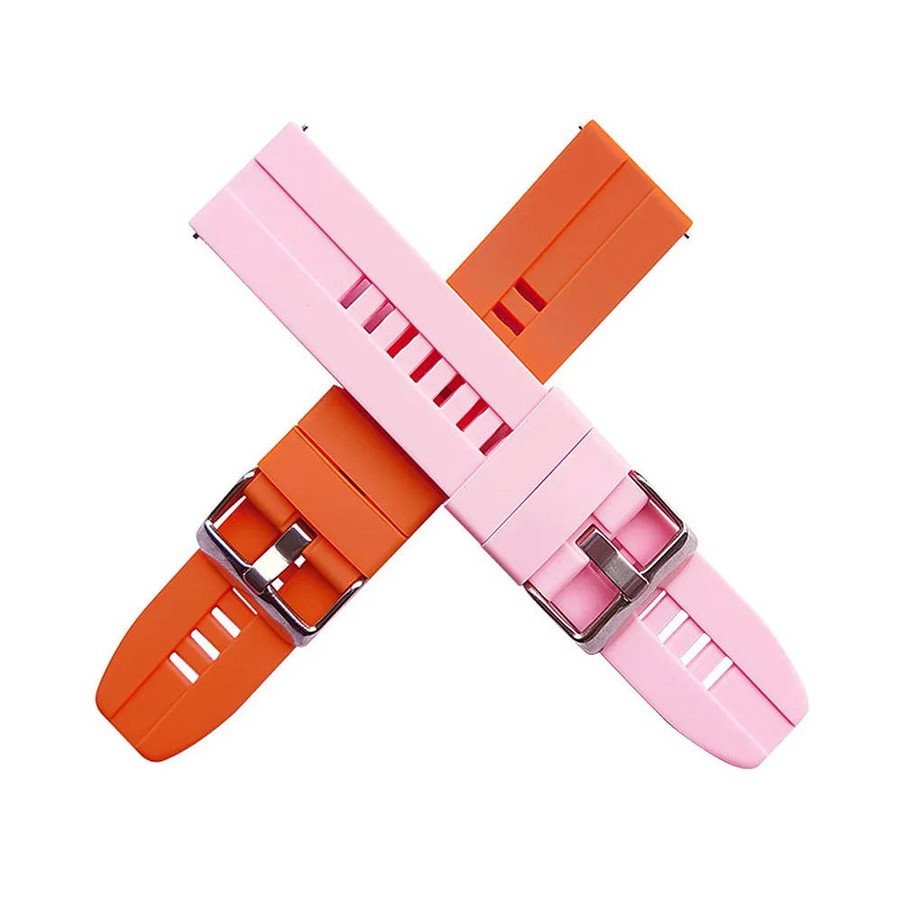 Premium Silicone Watch Band Quick Release Rubber Watch Strap 20mm 22mm Watchband Men Women Watch Replacement Watchband
