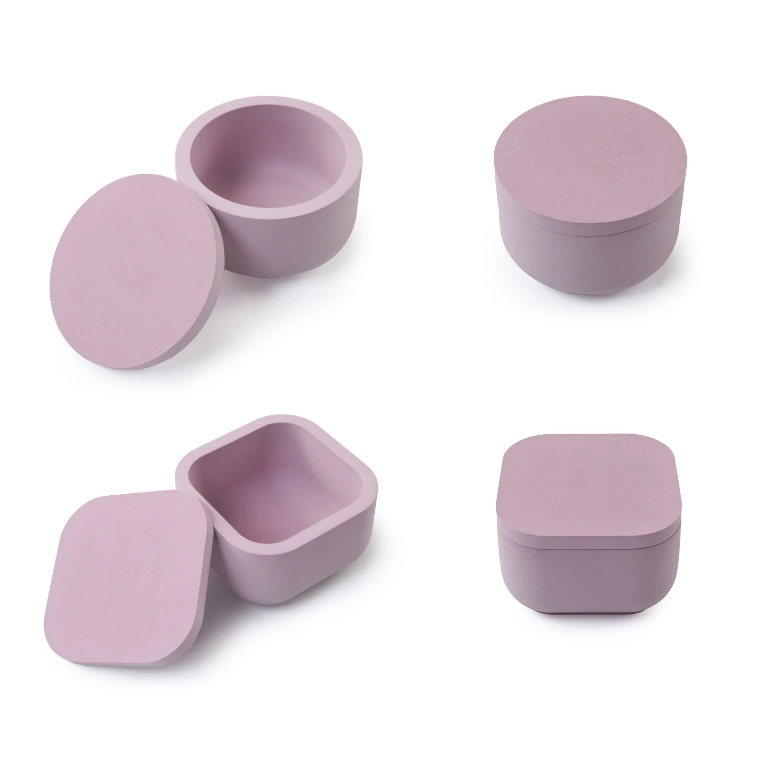 1set DIY Candle Jar Silicone M - Candle Making Jars With Lids ulasan dan harga