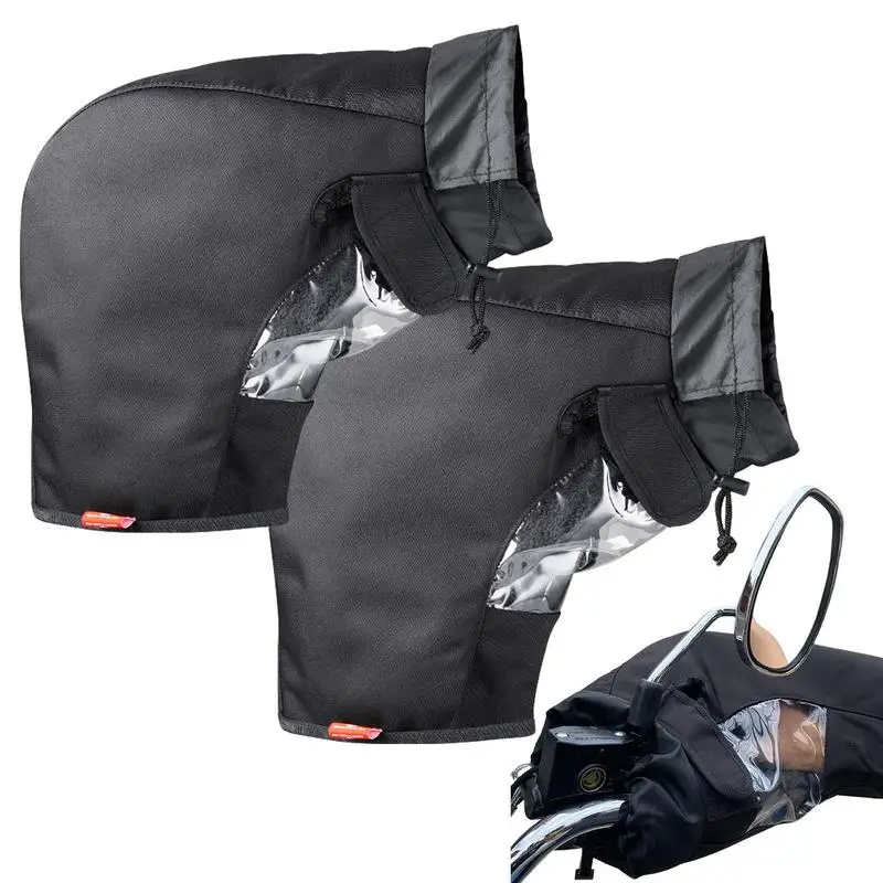 For Refer To Description  Snowmobile And Motorcycle Handlebar Muffs Wear-Resistant Handlebar Muffs Gloves Sturdy Handlebar